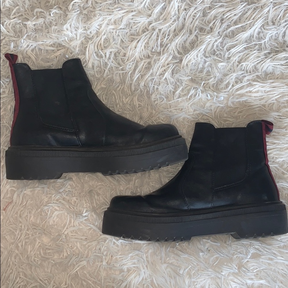 ASOS Platform Chelsea Boots